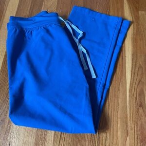 Royal Blue figs Livingston basic scrub pant